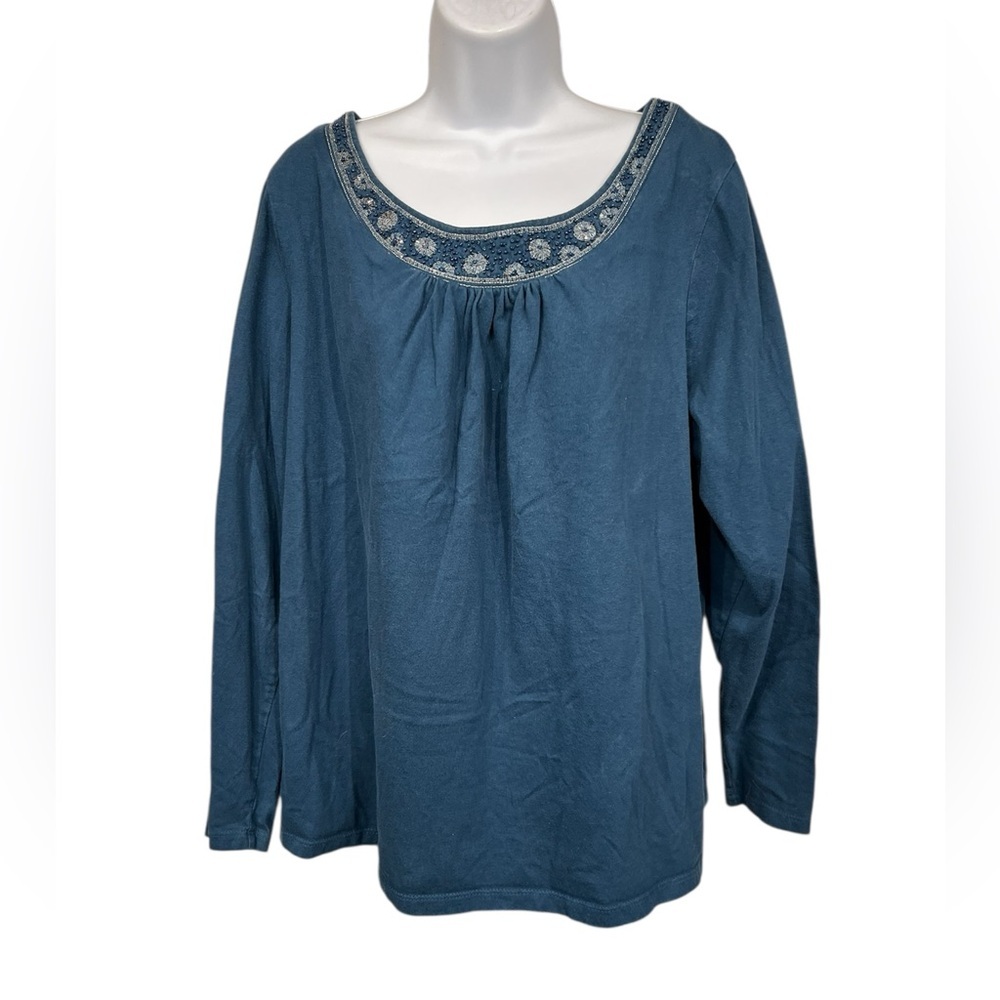 St. John’s Bay beaded top size XXL